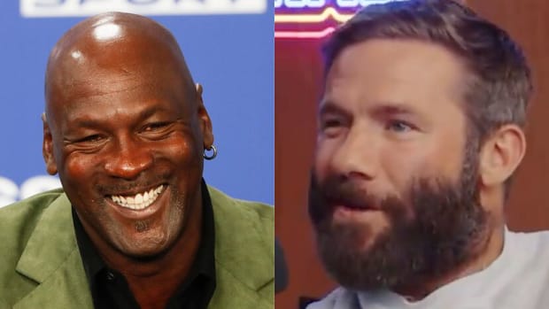 Patriots - Julian Edelman Michael Jordan